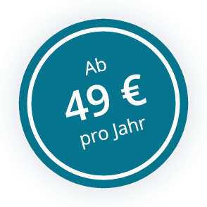 Ab 49 € pro Jahr