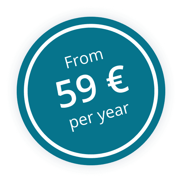 from €49 per year