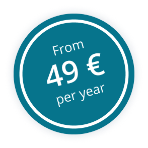 from €49 per year